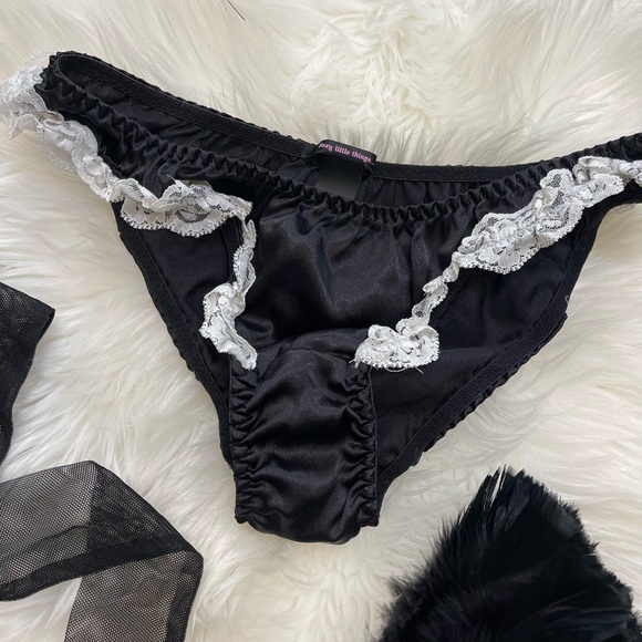 S Complete set Vs Victoria’s Secret sexy little thing french Maid Apron costume - Picture 13 of 17